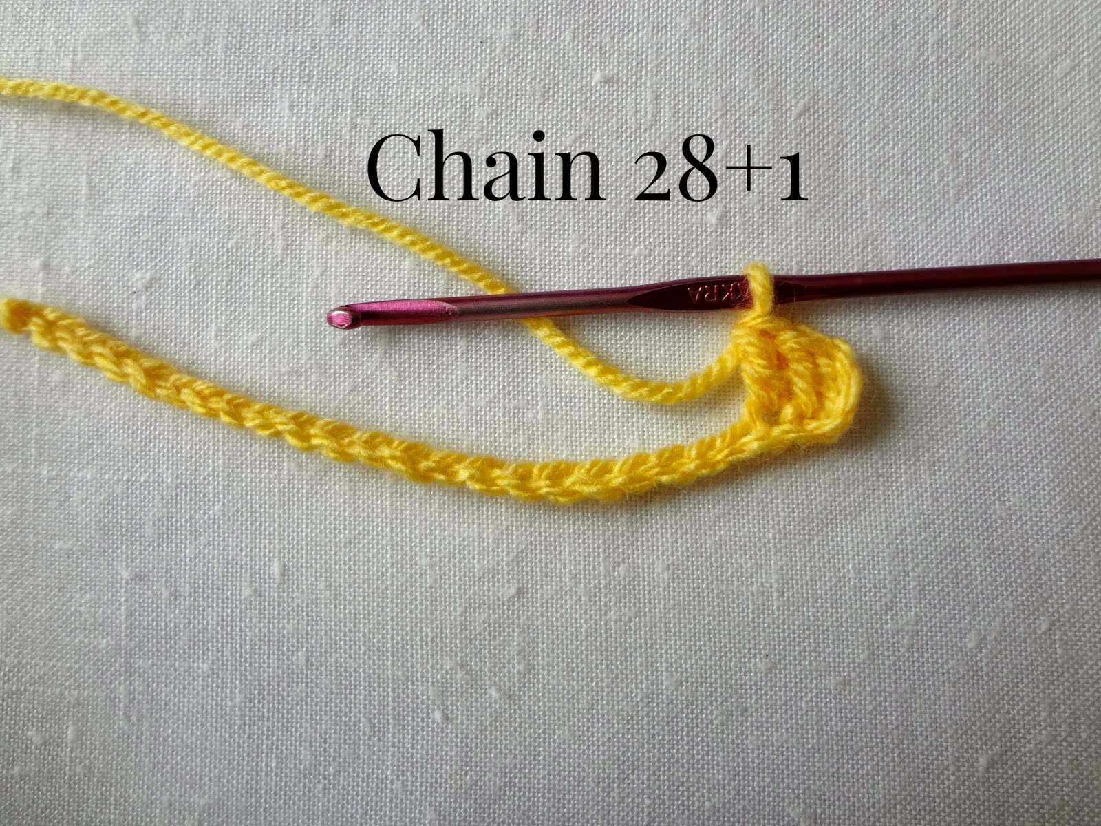 Little Treasures Larksfoot Crochet Stitch Pattern (or the Icicle