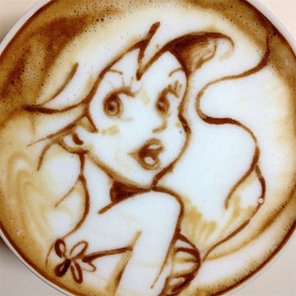 Gourmet coffee cup 10 amazing coffee art examples
