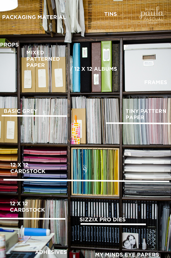 Paula Pascual: My Paper and Cardstock Crafty Storage