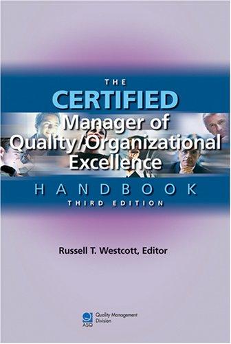 Asq Certified Quality Manager Handbook