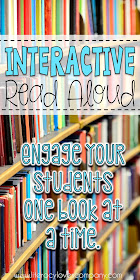 Interactive Read Aloud is a great way to add discussion and engagement to your elementary ELA classroom.  