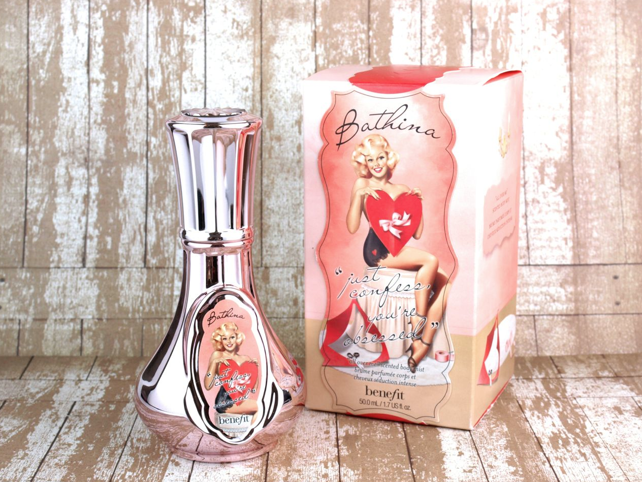 Benefit Cosmetics Bathina 'All Over Me' Just Confess You`re Obsessed Scented Body Mist: Review