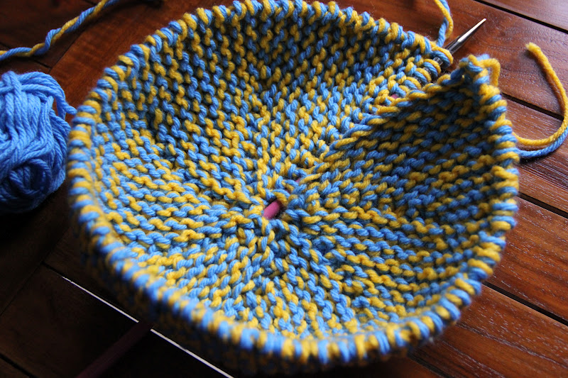 homemademyplace My first try knitted bowl tutorial!!!