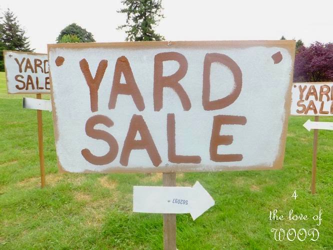 4 the love of wood YARD SALE SEASON upholstery foam