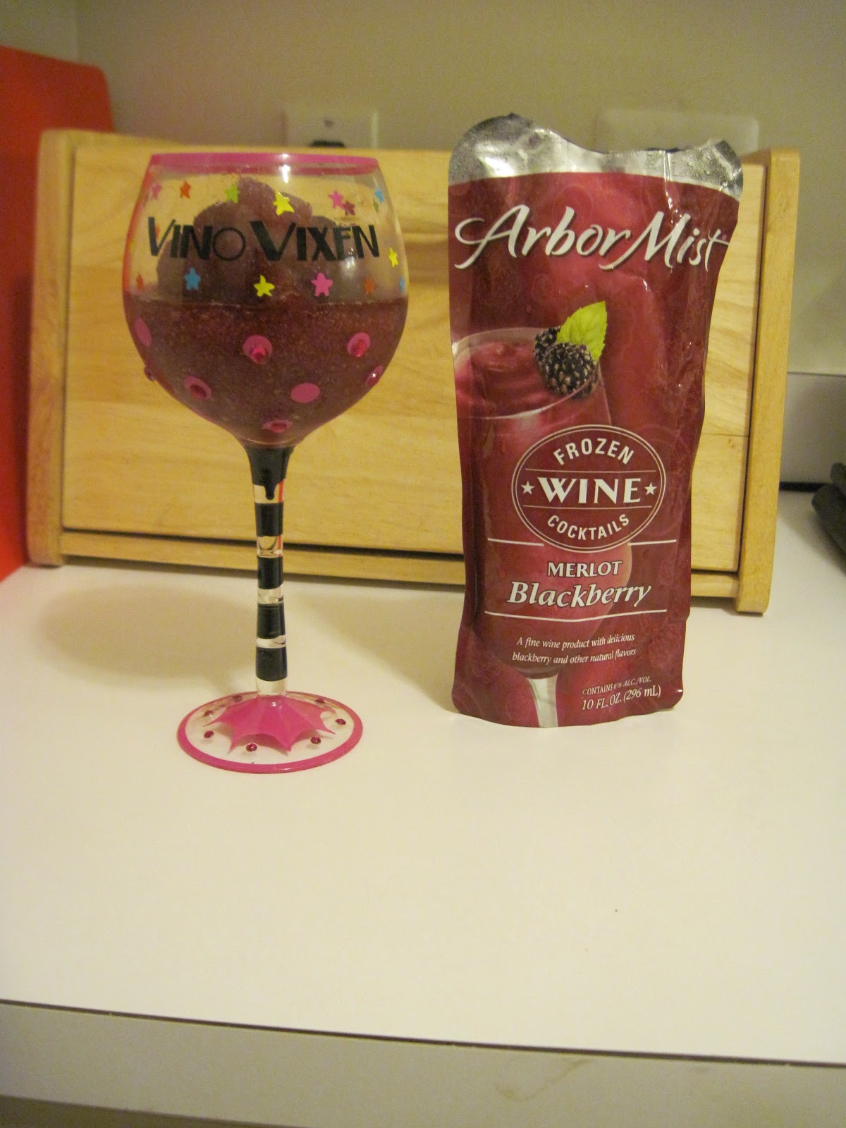 One Bottle at a Time Arbor Mist Frozen Wine Cocktails Merlot Blackberry