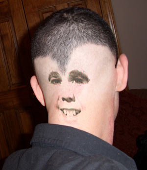 Art Human Hair Tattoo