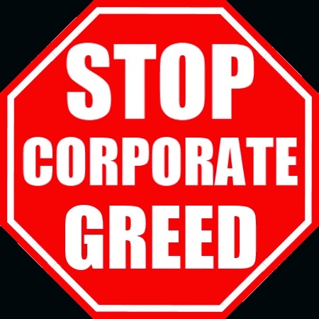 STOP CORPORATE GREED