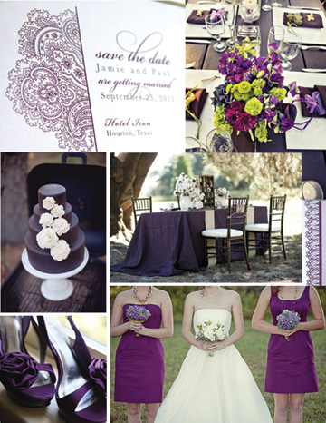 Labels eggplant jasmine and woo purple wedding