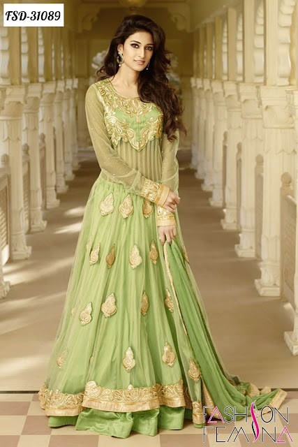 Indian Wedding Wear Anarkali Salwar Suit Collection 2016
