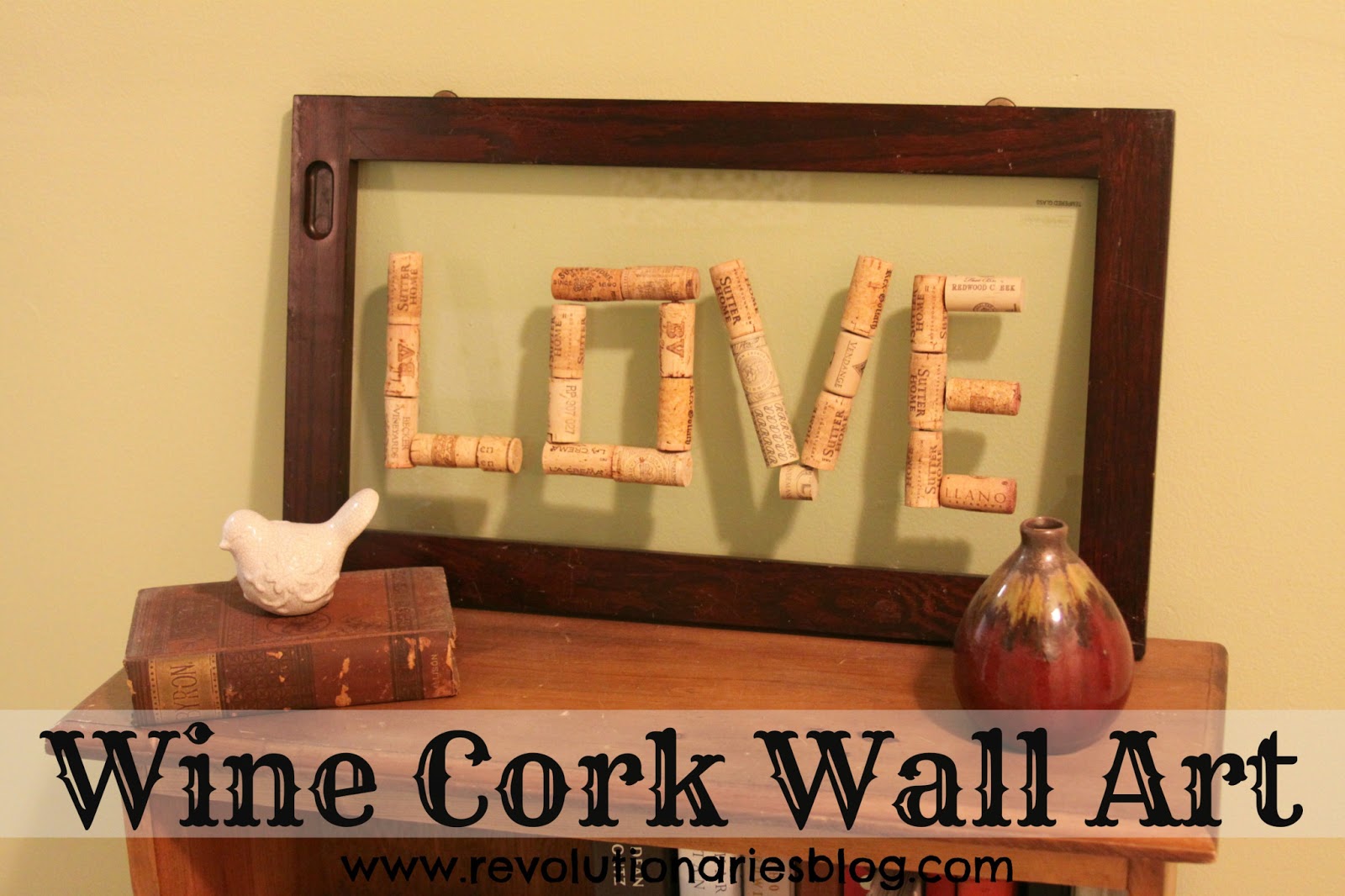 Revolutionaries Wine Cork Wall Art