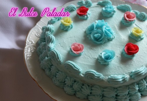 Tarta Azul
