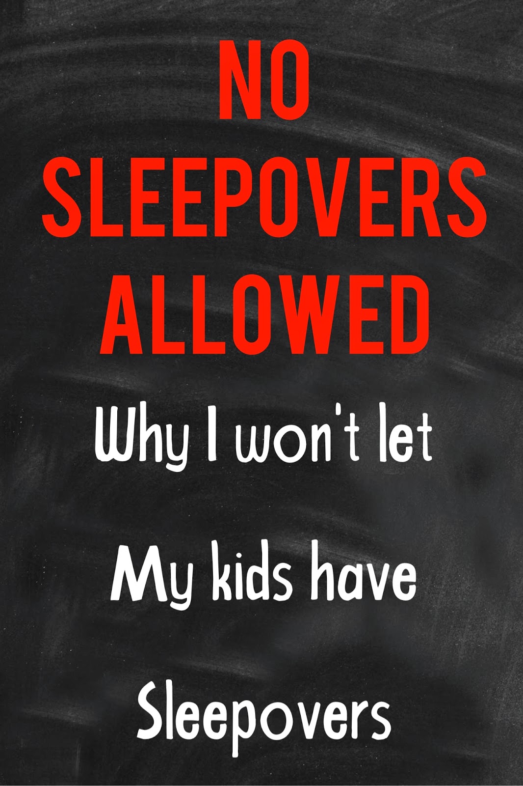 Emmy MomOne Day at a Time Why I Won't Let My Kids Have Sleepovers