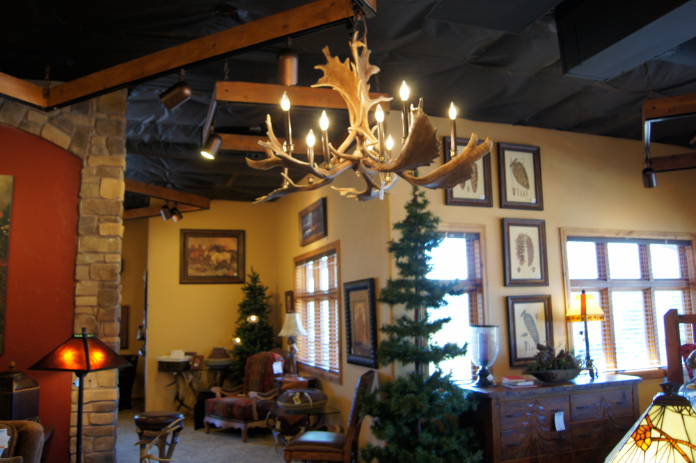 Fallow Deer Antler Chandelier