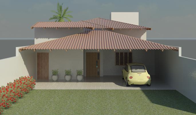 casa em terreno de 10 00m de frente por 30 00m de profundidade a casa em terreno de 10 00m de frente por 30 00m de profundidade a