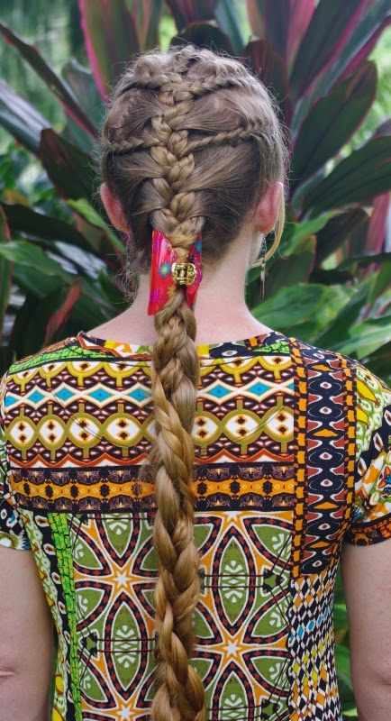 Braids Hairstyles For Super Long Hair Tribal French Braids