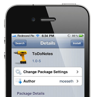 ToDoNotes For Your iPhone And iPad: Brings Handy To-Do List To Spotlight Search [Jailbreak Tweak]