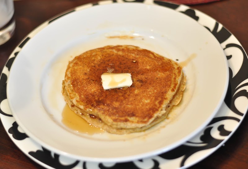 Andrew and Kori Greek Yogurt Pancakes