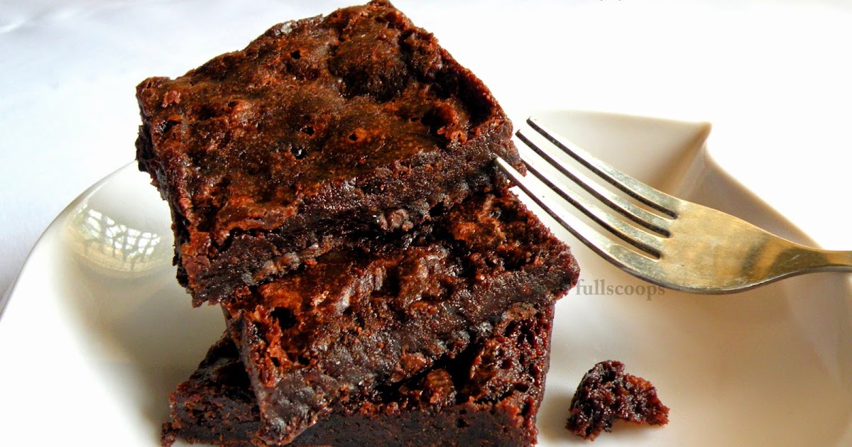 Eggless Brownies Full Scoops A food blog with easy,simple & tasty