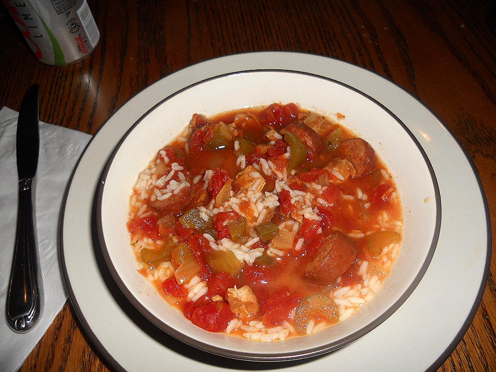 SlowCooker Jambalaya HezziD's Books and Cooks