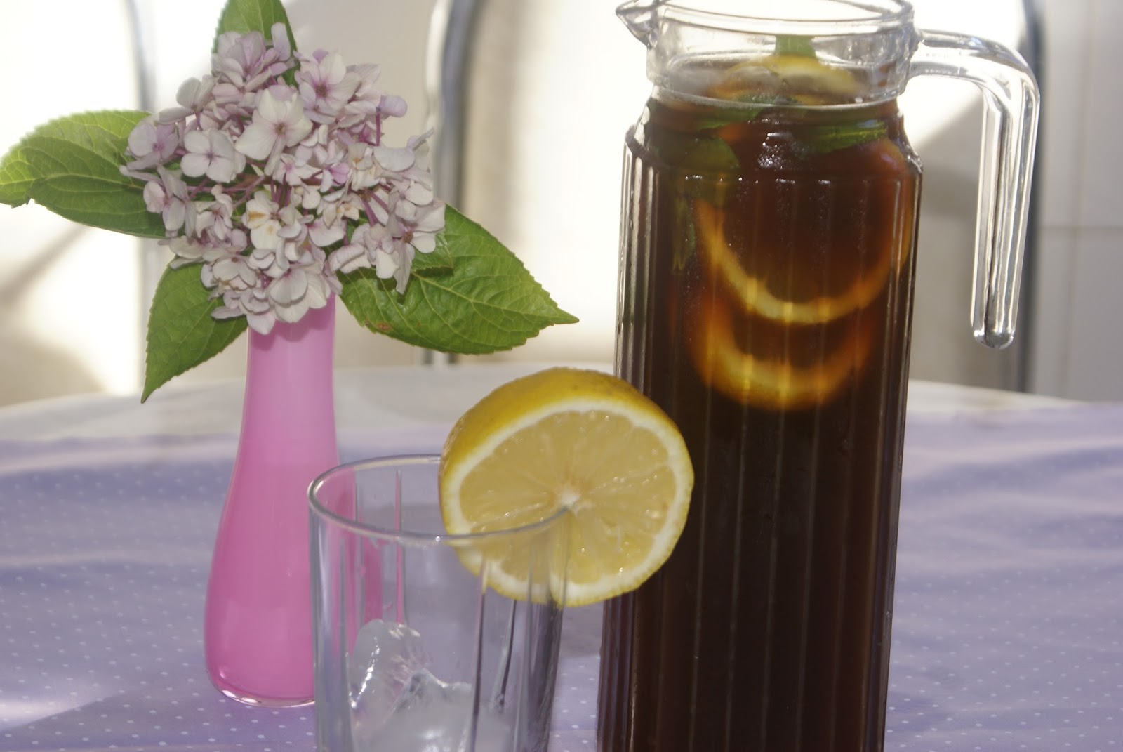 Cotton Candy Coffee & Lemon Juice