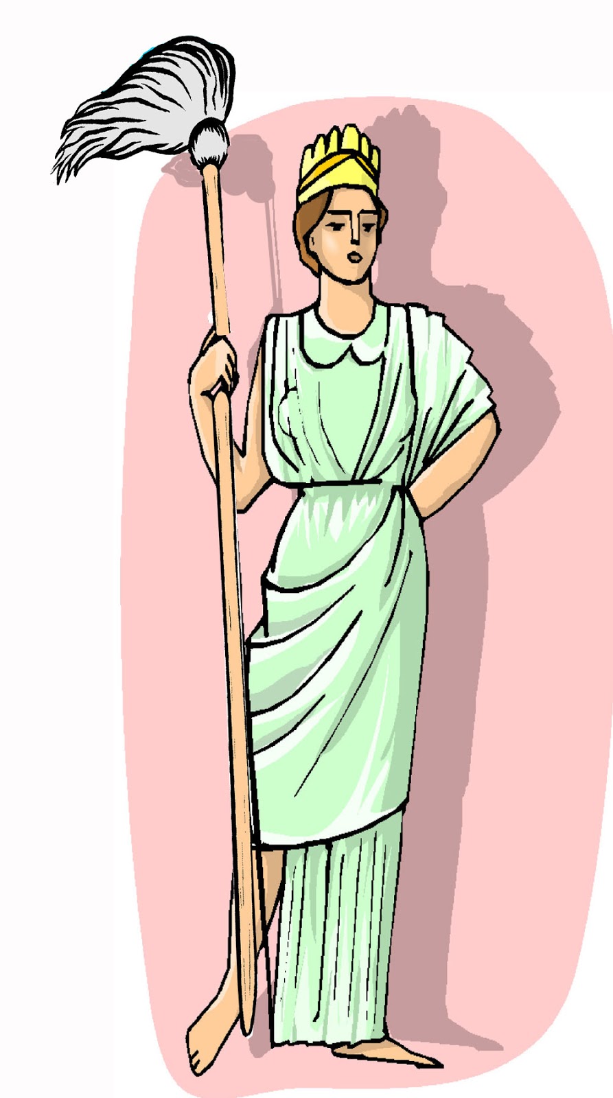 Howdy Ya Dewit! Greeting Card Campaign 803 Domestic Goddess Day