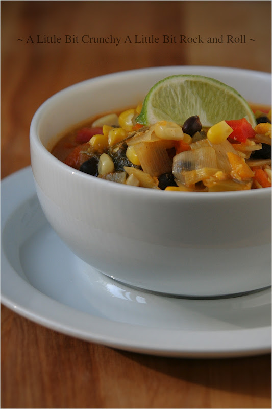 A Little Bit Crunchy A Little Bit Rock and Roll Corn, Leek, and Pepper