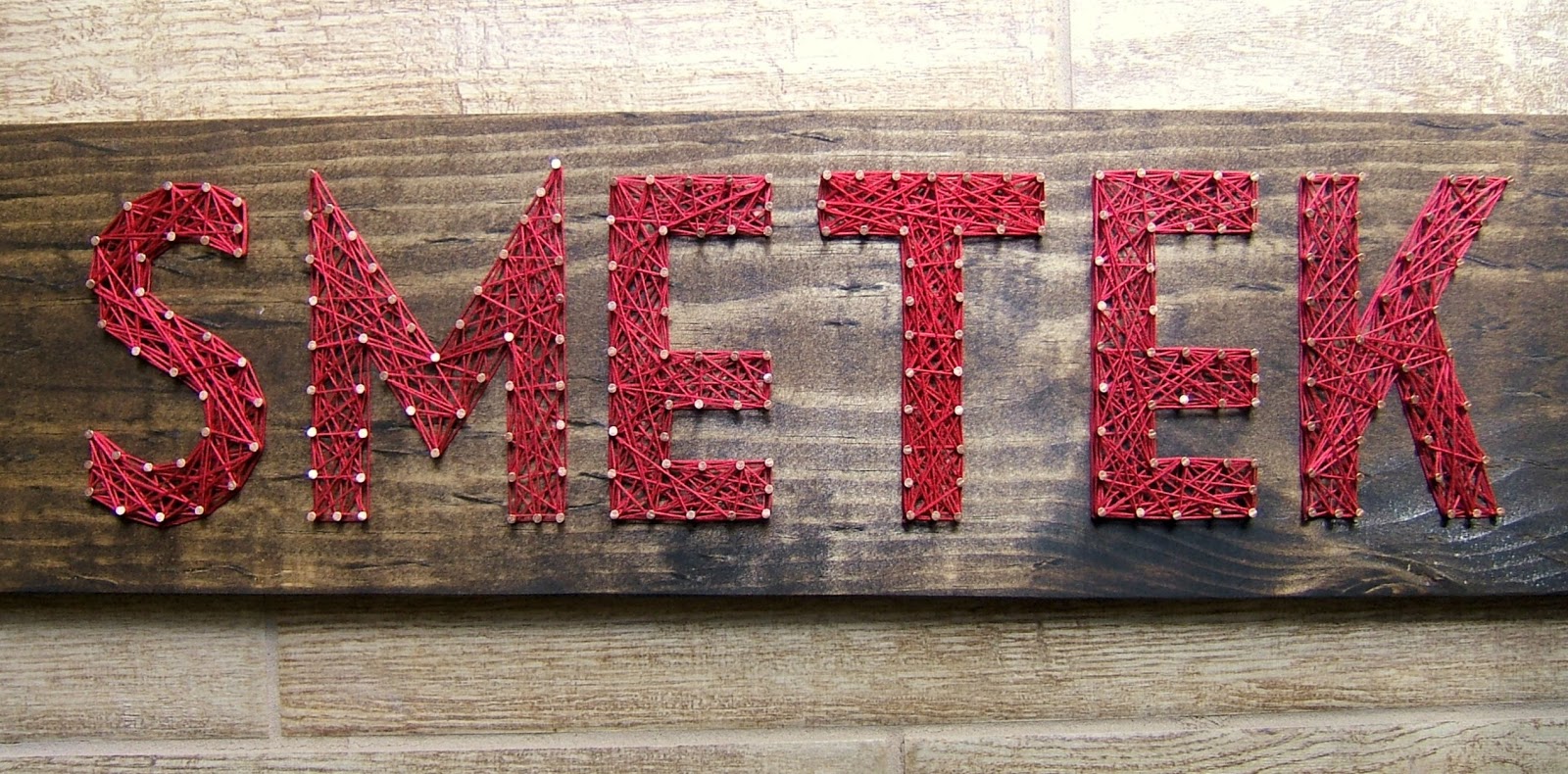 String Art New Font & Another Giveaway