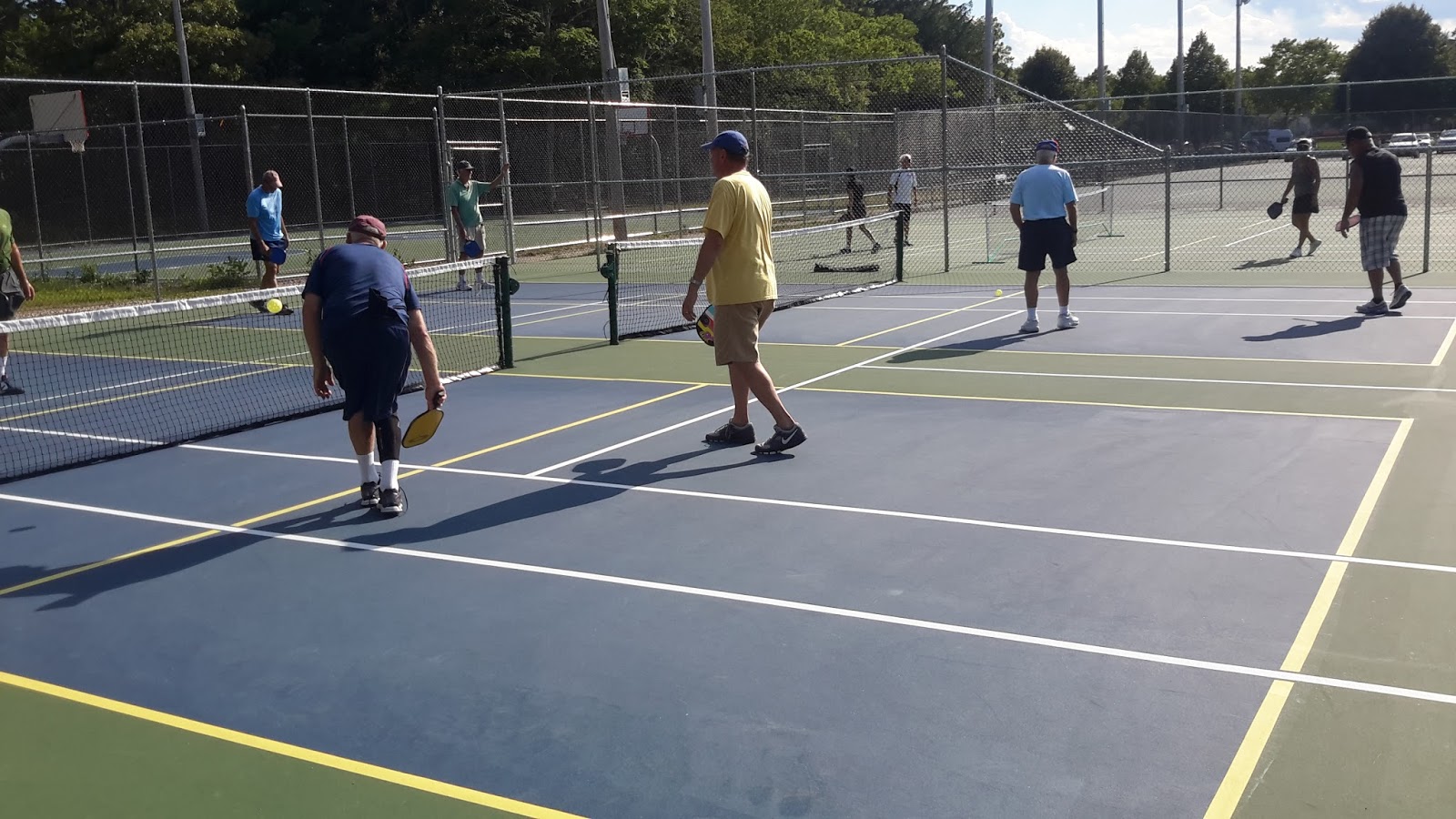 Boston Pickleball Hanging in Harwich