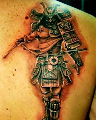 Anjo com uma espada na mão tatuagem assombrado Tatuagem De Samurai Fotos E Significados Das Melhores Artes