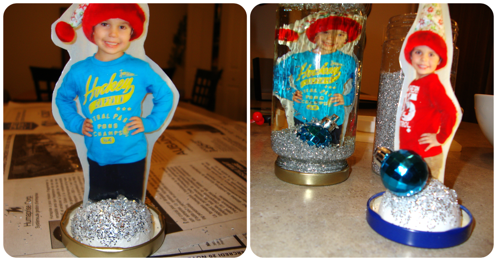 Martha et moi DIY Boule de neige