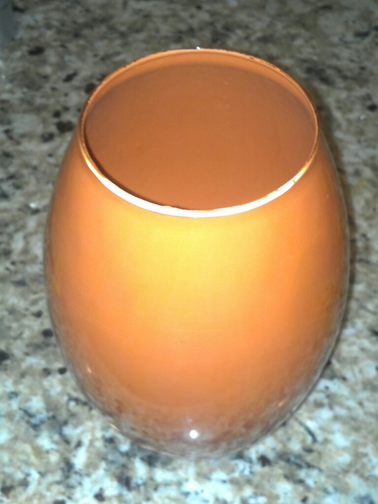 Today Is... the orange vase