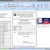 Aplikasi Kartu Peserta Ulangan Ujian UTS SMP dengan Microsoft Excel