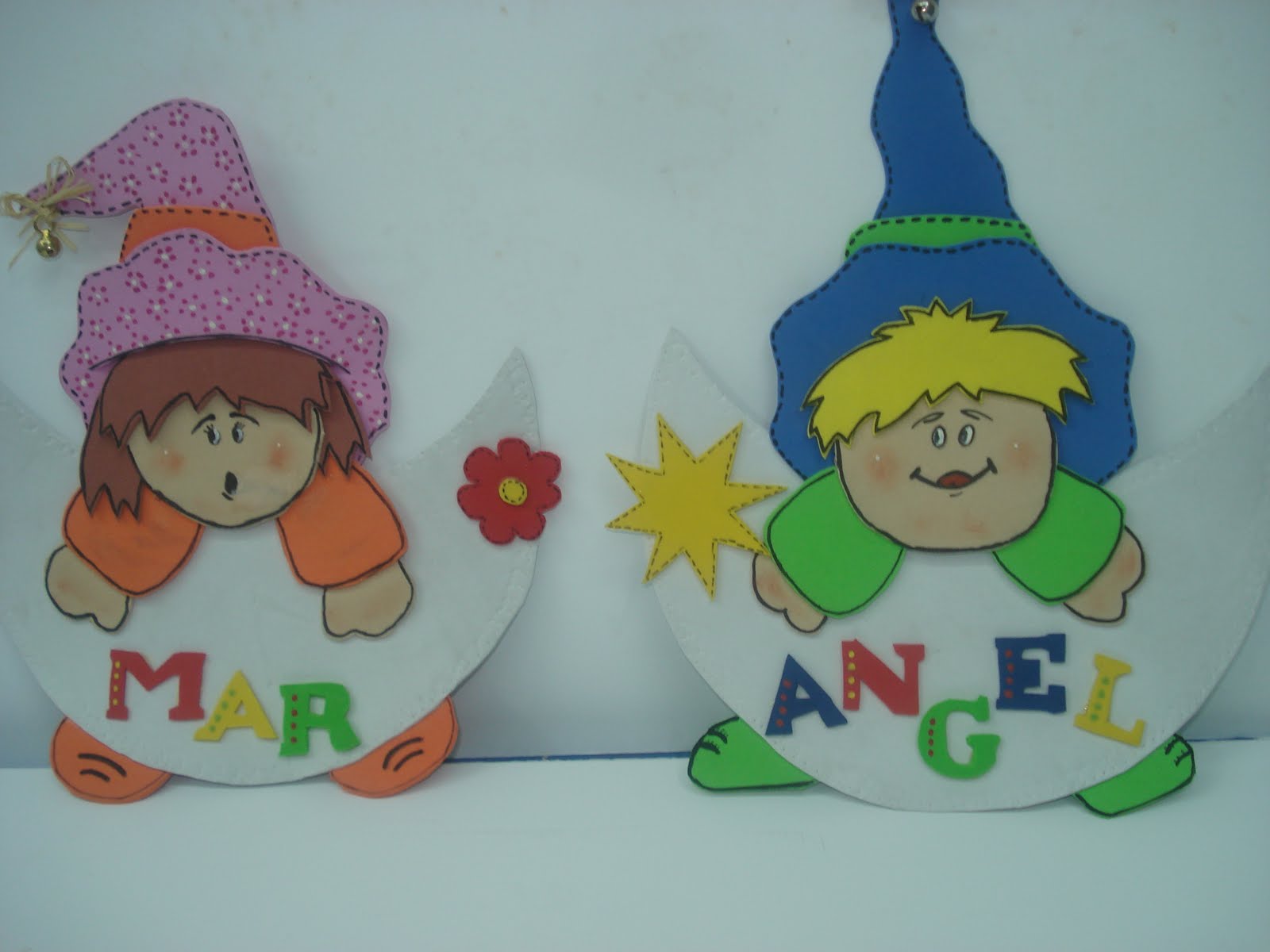 muñecos de goma eva para niños