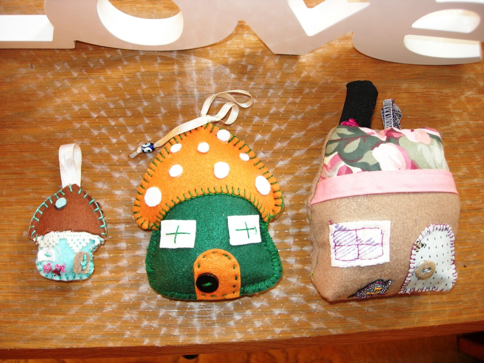 NAZLICA HOBBY Keçe Mantar Ev