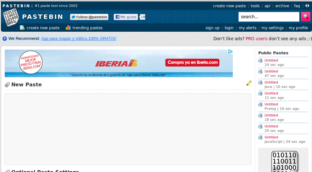 Kontrol0 Pastebin ¿Una comunidad de Hacker?