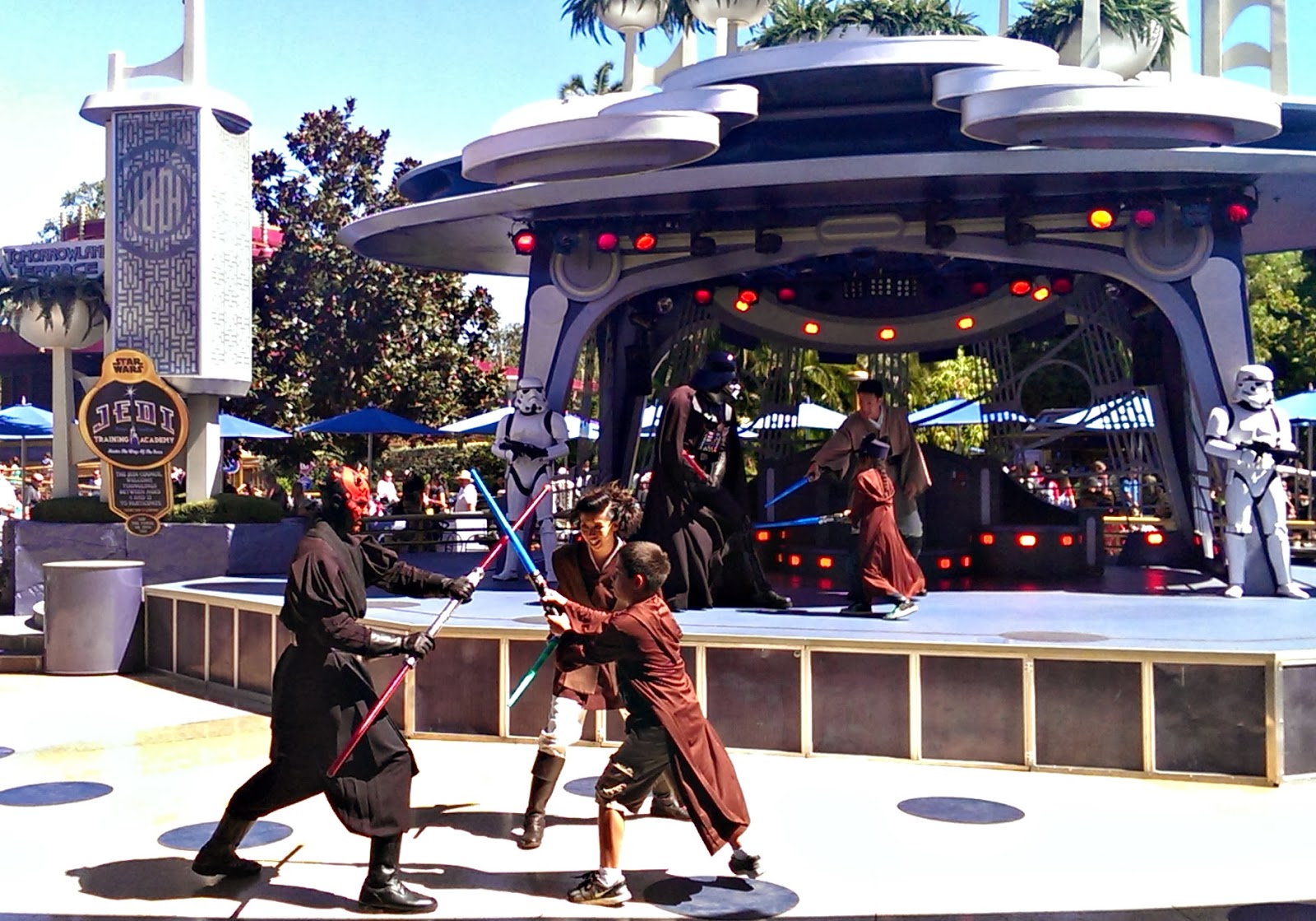 Star Wars Jedi Training Academy at Disneyland