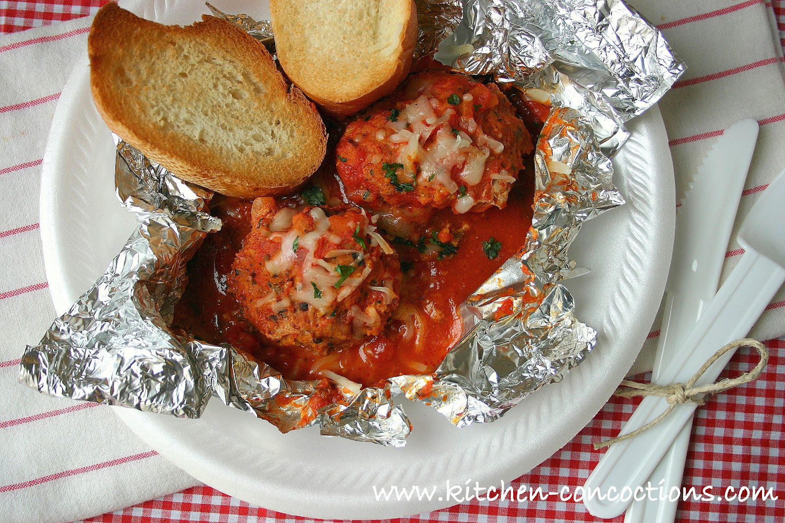 Campin' n' Cookin' Campfire Meatballs Kitchen Concoctions