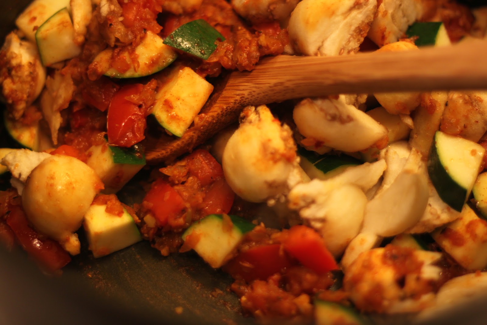 Jenessa's Dinners Ethiopian Stuffed Eggplant