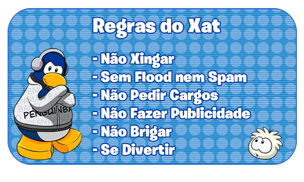 regras do chat!