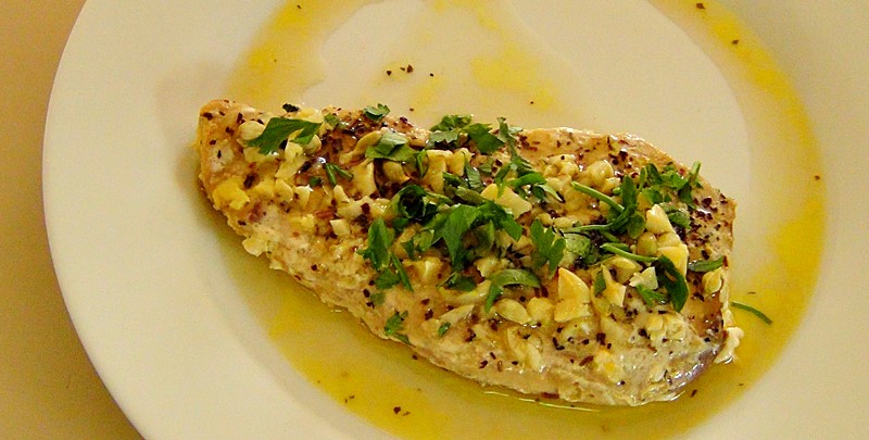 GET IN MY BELLY!: [Video Recipe] Baked Blue Marlin Steak