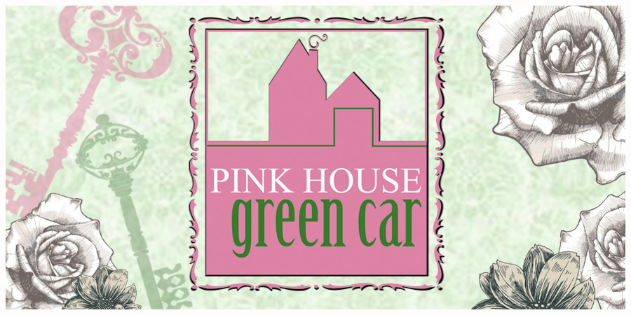 Pink House Green Car