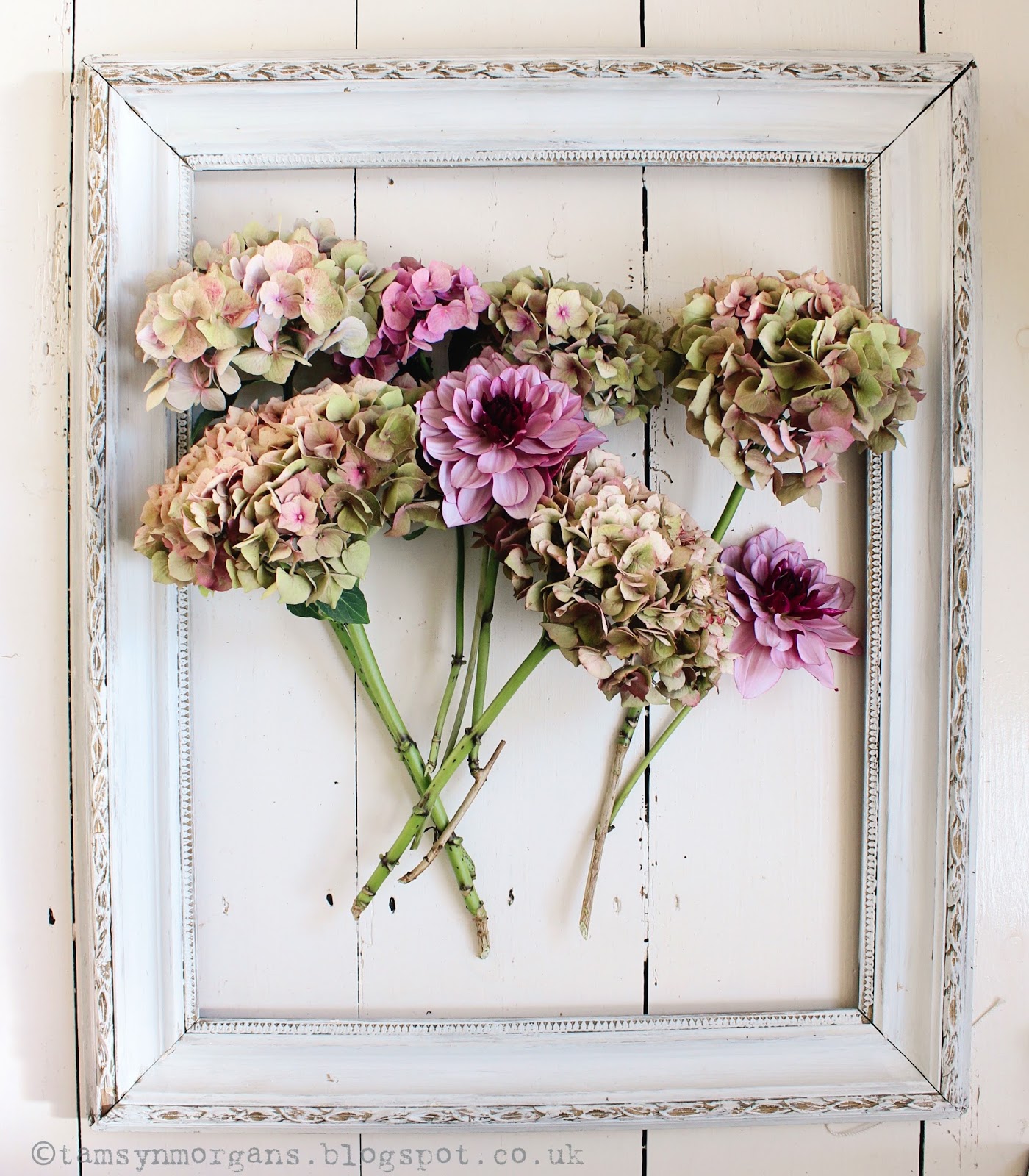 Framed Flowers The Villa on Mount Pleasant