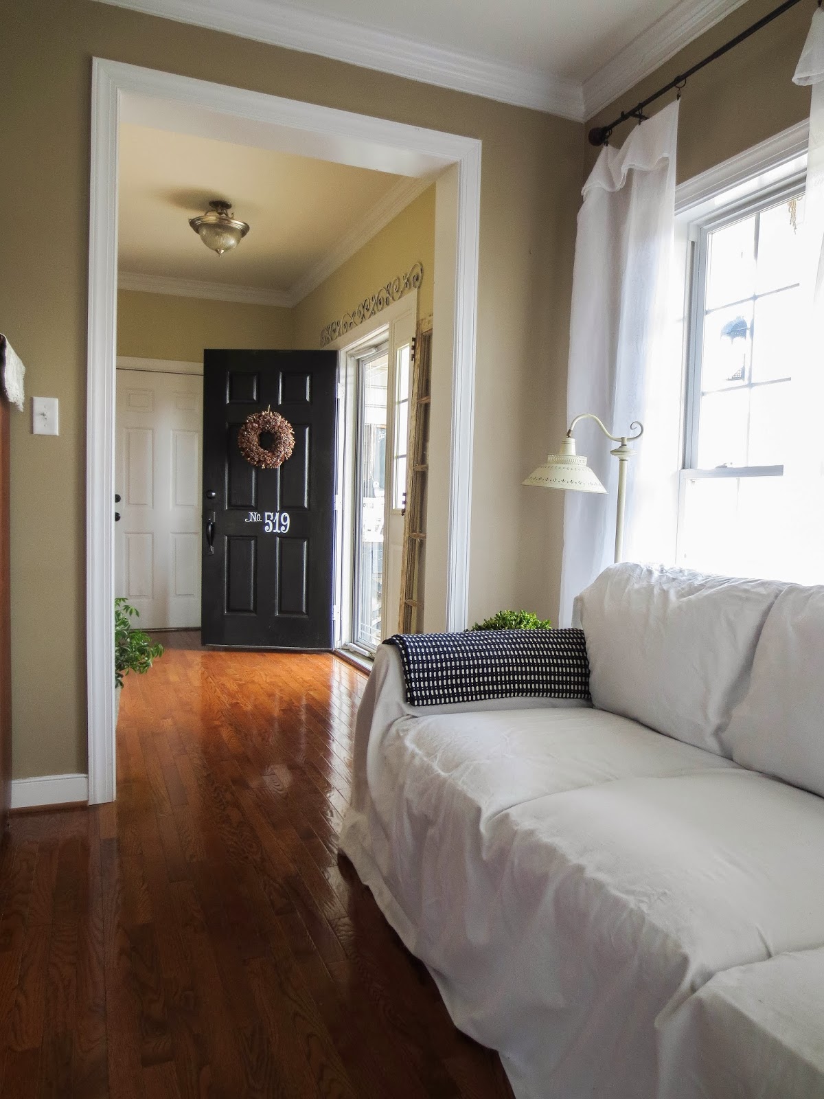 Down to Earth Style Paint A Black Accent Wall