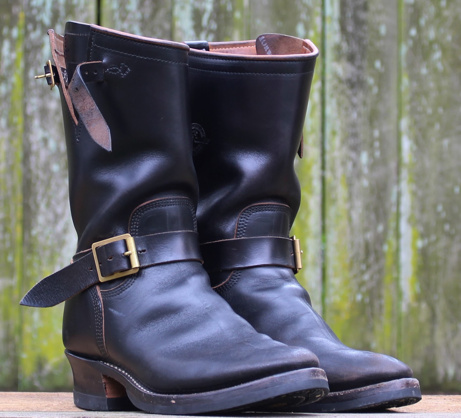 John Lofgren Engineer Horsehide Engineer Boots Wesco Boots Mister