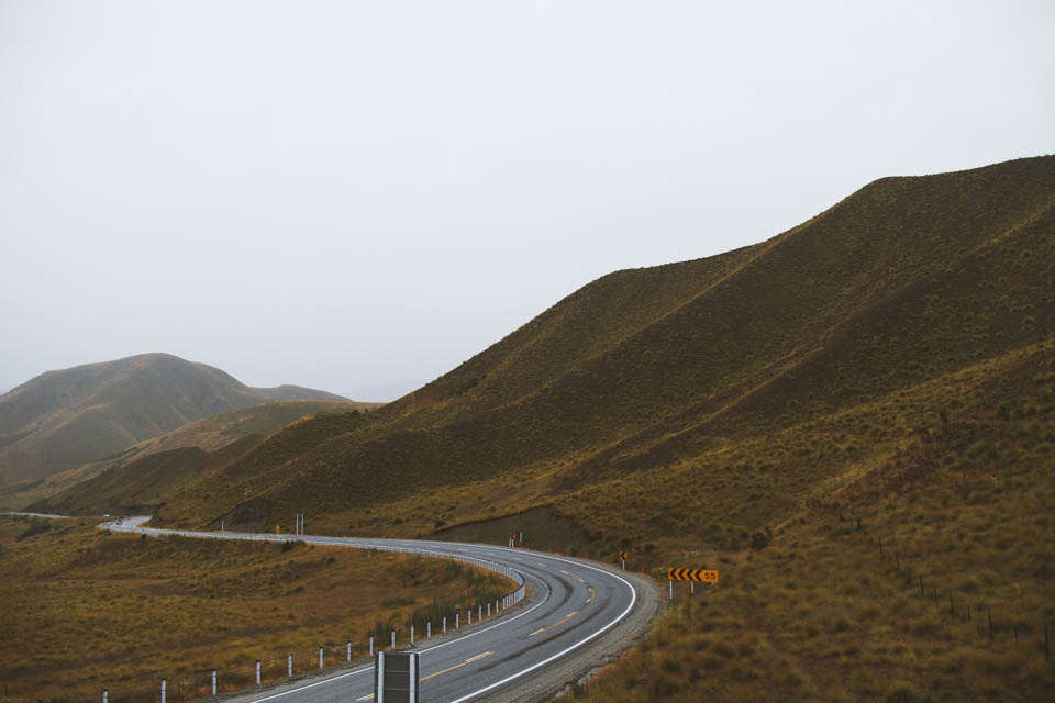 winding roads through New Zealand