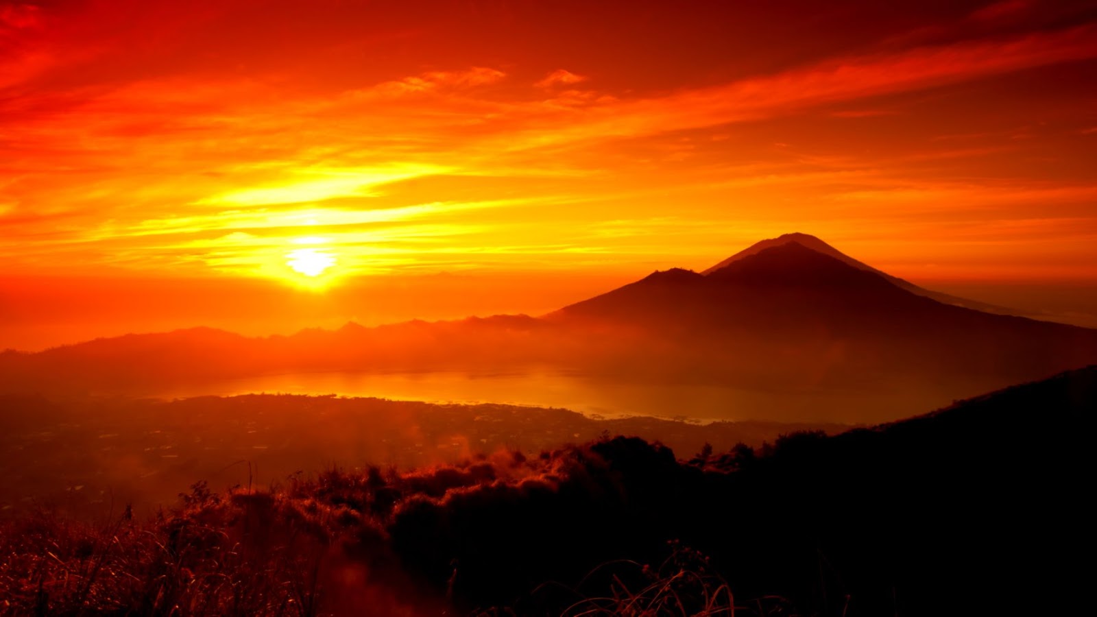 Mountain Landscape Sunrise Mountain Landscape Sunrise