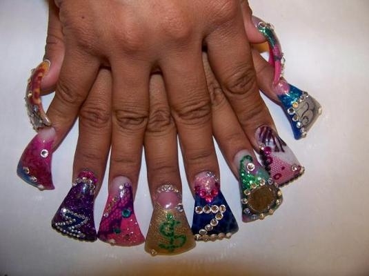 fashion duck feet nails cool