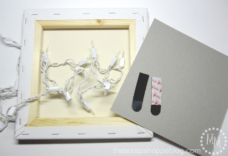 Backlit Canvas Art The Scrap Shoppe paper crafts