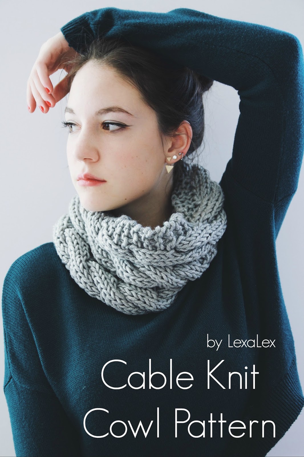 Lexalex: Cable Knit Cowl Pattern