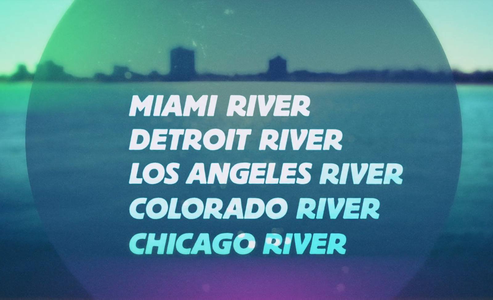 Trailer for "American Rivers" film series